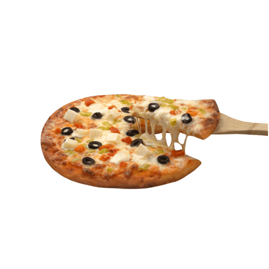 Mediterranean Pizza Slice