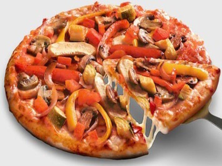 Vegetable Pizza Slice