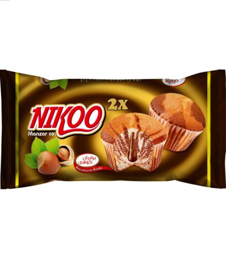 کیک دوقلو مغزدار