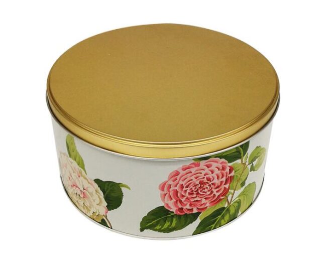 Round Tin Packaging Boxes