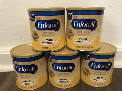 Enfamil Infant Formula, Milk-based Baby Formula with Iron, Omega-3 DHA & Choline, Powder Can, 12.5 Oz