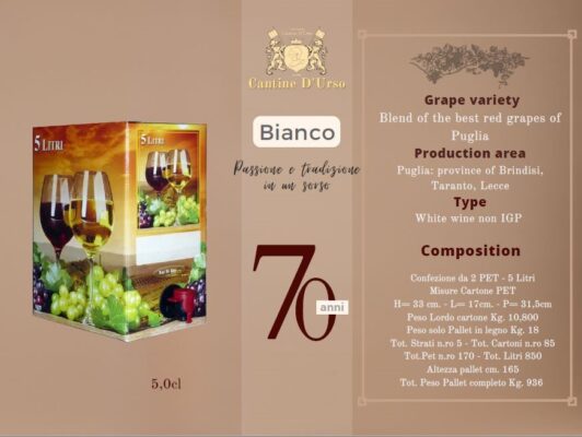 BIB Bianco non dop e non igp