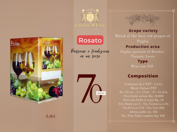 BIB Rosato 5 Litri