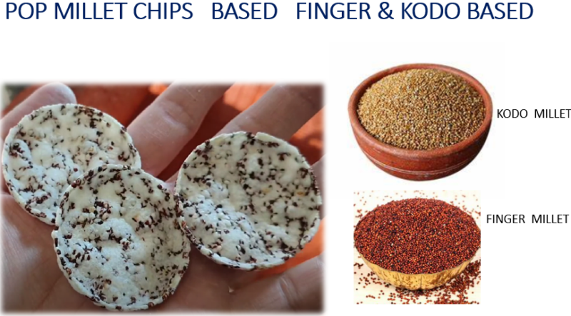 MILLET CHIPS - KODO FINGER