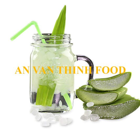 Aloe vera in heavy syrup