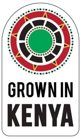 Grown In Kenya Authentication Badge.
