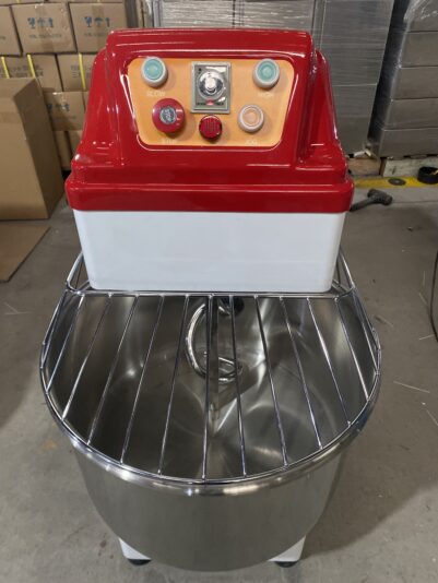 50L双动和面机红色盖