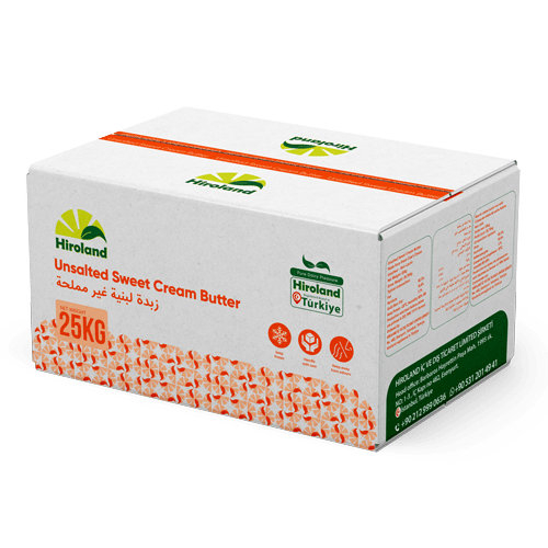 unsalted and salted sweet cream butter for dairy industry 25 kg- for sale and export-hiroland