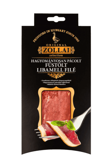 17. Füstölt libamell filé