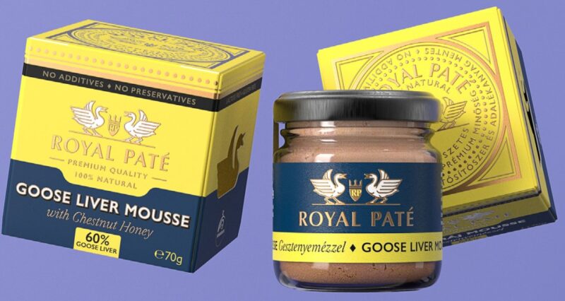 goose liver with Chestnut Honey - with packaging