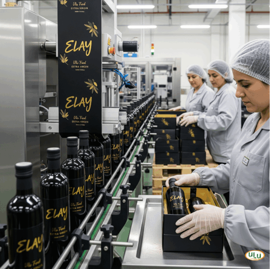 Elay özel tasarım premium şişe-extra virgin-ulu food