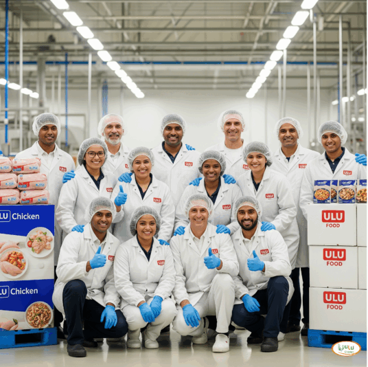 ulu chicken- ulu food- factory staff