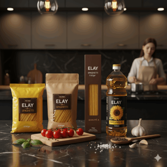 elay,Ulu Food, Elay, Pâtes, huile d'olive, huile de tournesol. Export-turkiye