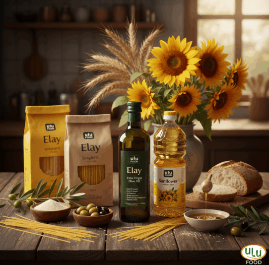 ulu food, energy drinks and soft drinks, pasta, olive oil- elay-elya