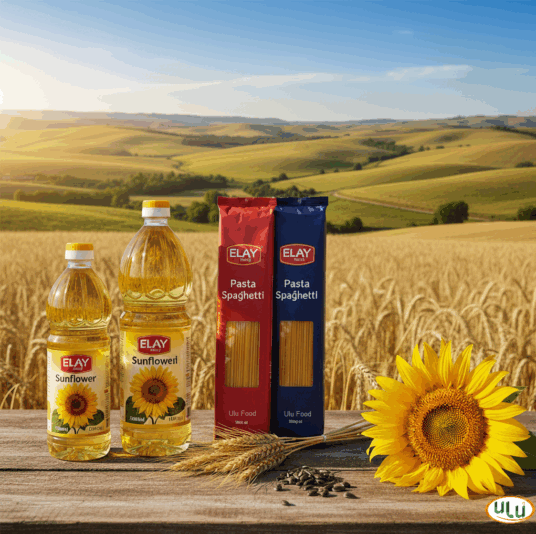 ELAY, Ulu Food, إنتاج زيت عباد الشمس والمعكرونة, produção de óleo de girassol e macarrão