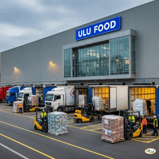 ulu food -elay fabrika konteyner yükleme