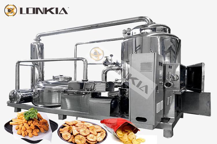 vaccum fried machine