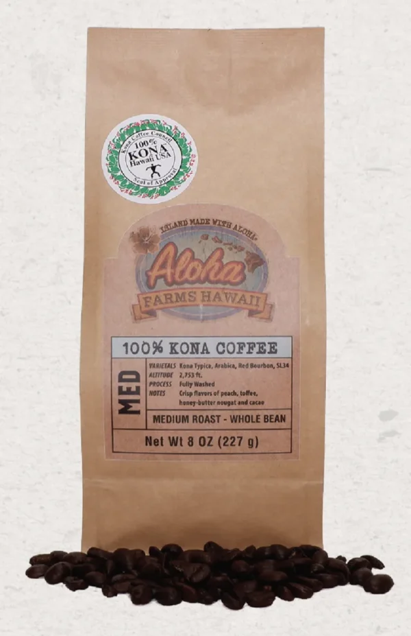 grains de café entiers 8OZ