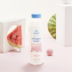 Qwell Collagen Water Watermelon flavour 500 ml