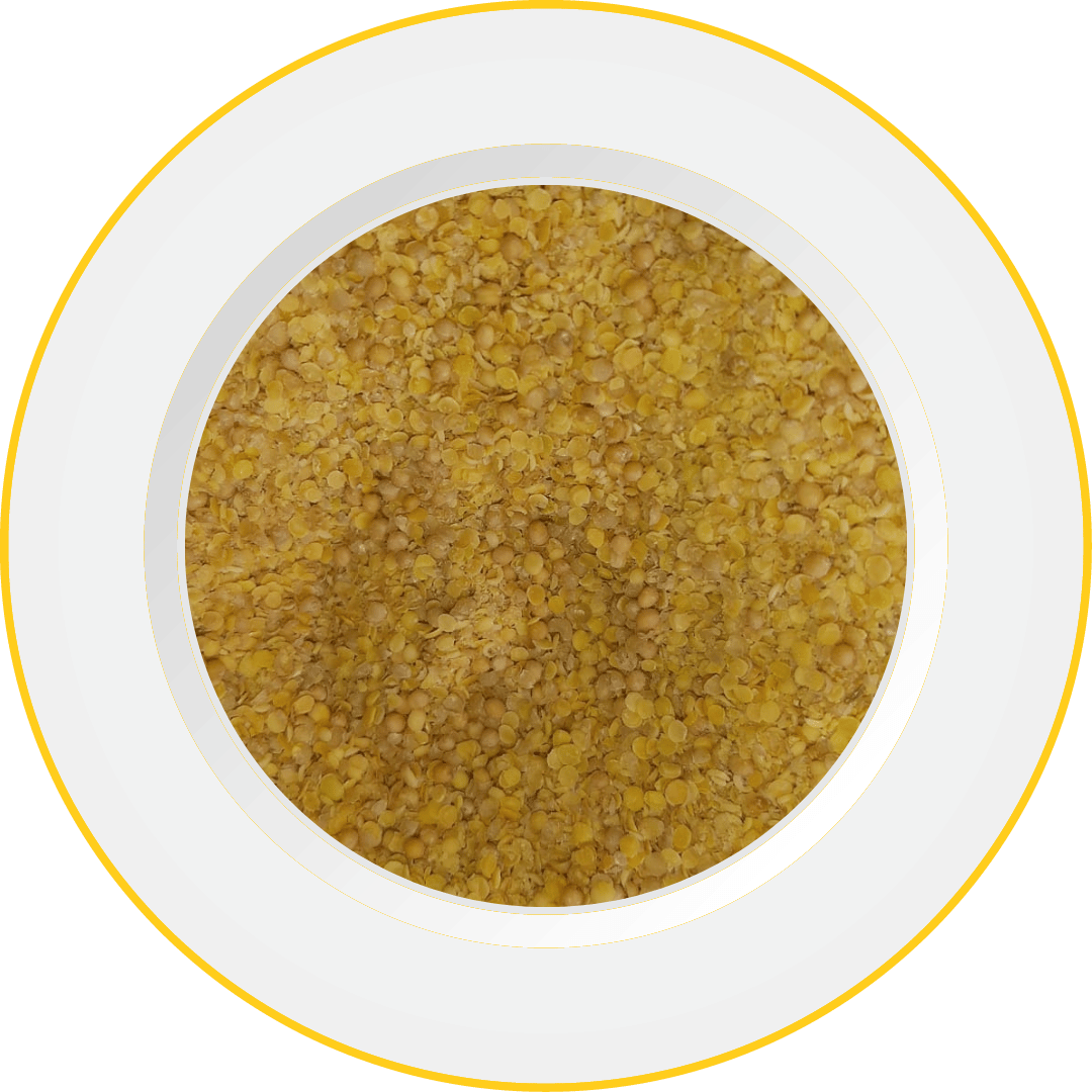 Cracked Yellow Mustard Seeds (Sinapis Alba)