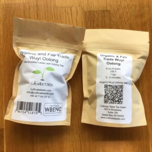 Organic Wuyi Oolong Tea, 28 grams