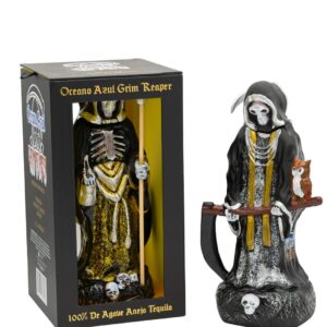 Oceano Azul Grim Reaper Anejo Tequila 1Ltr