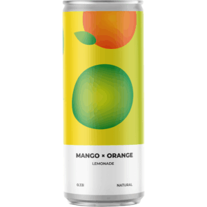 Underwood Soda Mango x Orange Natural Lemonade