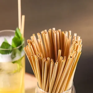100% Compostable Biodegradable Disposable Paper Straws 3-12mm Diameter 10-30mm Length for Cocktails Smoothies All Beverages