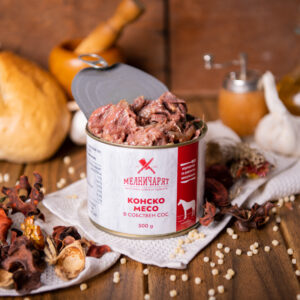 Canned meat - beef, pork, horse, buffalo, lamb, pork ribs and more