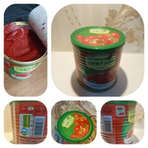 Canned Tomato Paste