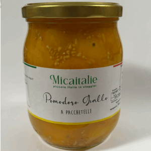 Pomodorino giallo a pacchetelle/ Yellow cherry tomatoes in packets 580 GR