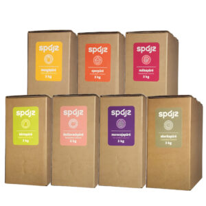 Spájz Fruit Purée in 7 Flavors, 3 kg Bag-in-Box