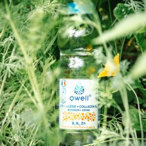 Qwell Collagen Water Peach flavour 500 ml