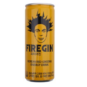 FIREGIN Korean Red Ginseng Energy Drink 250 ml / 8.45 fl oz