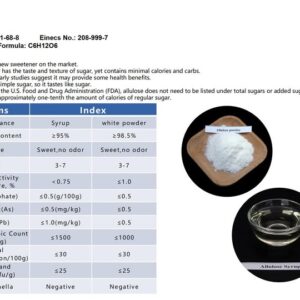Allulose Sweetener USA | FDA GRAS Crystalline Powder for Low-Carb Baking - Volsea