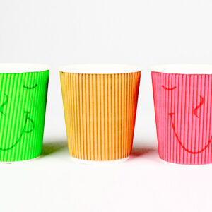 High Quality Biodegradable Single- Double-Wall Paper Cups Odorless Leak-Resistant Customizable Design Sizes From 4 oz to 16 oz